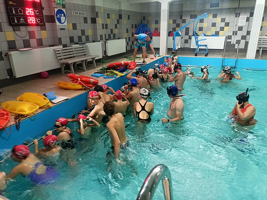 Hokej pod wodą Walenie Siemianowice Śląskie Trening 18 X 2025